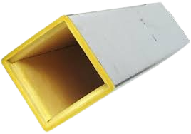 Close-up of a rectangular duct showing the inside of a Duct. For duct cleaning services and air quality solutions in Southlake, TX.