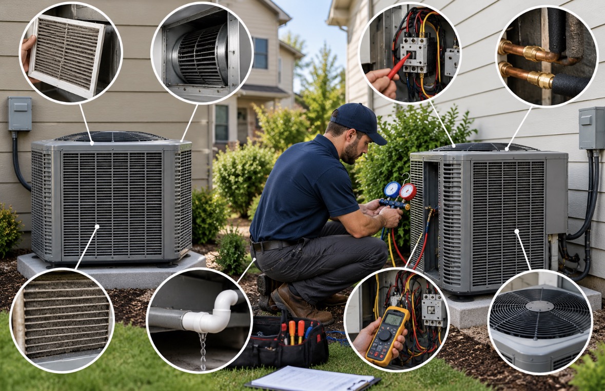 Should You Service Both HVAC Systems in a Two-Story Home at the Same Time?